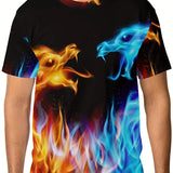 kkboxly  Plus Size Tees For Men, 3D Print Trendy Oversize Short Sleeve T-shirts, Summer Oversized Tops, Best Seller Gifts