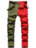 kkboxly  Men's Slim Straight Fit Jeans Casual Washed Stretch Denim Jeans Best Sellers