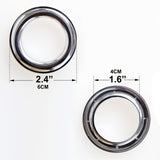 kkboxly 1pc Elegant Linen Semi Blackout Curtain - Enhance Privacy and Style with Grommet Top, Perfect for Bedroom, Living Room, and More