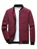 kkboxly Stay Stylish and Comfortable: Men's Casual Jackets With Zipper Pockets - Best Sellers!