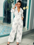 kkboxly  Women's Long Sleeve Knee Length Elegant Print Dress, Elegant Wrap V-Neck Homecoming Cocktail Party Dress Cocktail Party