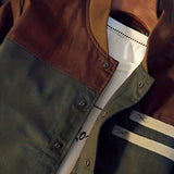 kkboxly  kkboxly  Men's Spring And Autumn Side Seam Pocket Youth Ordinary Slim Snap Button Casual Fashion Jacket