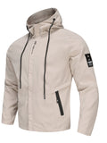 kkboxly  Men's Hooded Jackets By Activity, Casual Zipper Pocket Jacket Coat For New Generation
