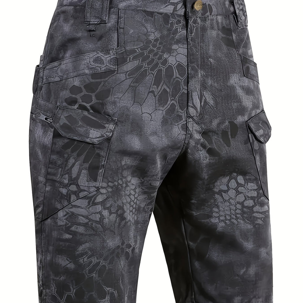 kkboxly Men's Waterproof Tactical Shorts: Lightweight, Quick-Dry & Breathable for Outdoor Hiking & Fishing!