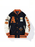 kkboxly Men's Retro Embroidered Baseball Jacket: The Perfect Blend of Comfort and Style!