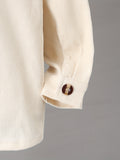 kkboxly  Kids Boys Color Block Corduroy Shirts Long Sleeve Button Down Tops Spring Fall Outwear Shirts Jacket Clothes