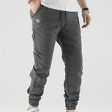 kkboxly  Classic Design Multi Flap Pockets Cargo Pants, Men's Casual Drawstring Cargo Pants Hip Hop Joggers For Fall Summer Outdoor