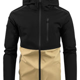 kkboxly  kkboxly  Men's Lightweight Hooded Jackets By Activity, Casual Jacket With Zipper Pockets For Fitness Outdoor Activities