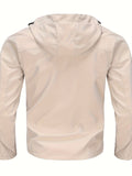kkboxly Men's Hooded Jackets By Activity, Casual Zipper Pocket Jacket Coat For New Generation