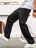 kkboxly  Men's Cotton Straight Leg Jeans