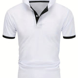kkboxly  2023 New Men's Casual Short Sleeve Polo Shirts