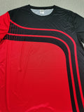 kkboxly  Men's Geometric Striped Novelty T-Shirt - Casual Summer Tee with Classic Pattern