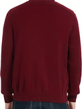 kkboxly  Men's Work V-neck Long Sleeves Button Cardigan Sweaters