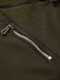 kkboxly  Men's Lapel Button Design Trendy Comfy Cotton Jacket, Windproof Retro Wind Coat For Autumn Winter