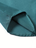 kkboxly  Stylish Solid Color Casual Button Up Shirt, Men's Clothes For Spring Summer