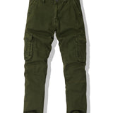 kkboxly Men's Stylish Comfy Solid Joggers With Pockets, Active Breathable Slim-fit Men's Bottom Clothing For City Walk Street Hanging Outdoor Activities