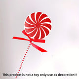 kkboxly 5pcs Christmas Simulation Candy Lollipop Christmas Tree Ornament