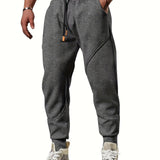 kkboxly kkboxly  Drawstring Sweatpants Loose Fit Pants Men's Casual Joggers For Men Winter Fall Running Jogging