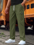 Men's Casual Thin Trousers For Spring Summer Leisure Activities
