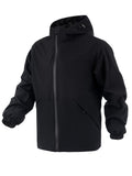 kkboxly  Men's Casual Color Block Hooded Lightweight Waterproof Windbreaker Jacket Coat Regular Fit Coat For Spring Autumn Outdoors Hiking