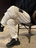 kkboxly  Men's Cargo Pants, Multi Flap Pocket Loose Casual Jogger Pants, Mens Sweatpants, Mens Clothing