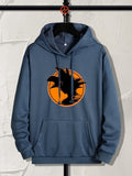 kkboxly  Cool Anime Boy Print Hoodie - Men's Casual Pullover Hooded Sweatshirt for Spring/Fall - Perfect Gift Idea