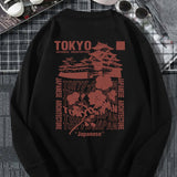 kkboxly  Men's Buildings Print Hoodie With Drawstring Pocket - Stylish And Comfortable Casual Wear