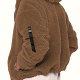 kkboxly  Men's Warm Polar Fleece Jacket Coat For Fall Winter