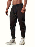 kkboxly kkboxly  Drawstring Sweatpants Loose Fit Pants Men's Casual Joggers For Men Winter Fall Running Jogging