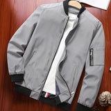 kkboxly Autumn New Casual Men's Jacket Men's Baseball Jacket Coat