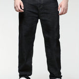 Plus Size Men's Stretch Jeans, Casual Loose Straight Jeans For Big And Tall Guys, Best Sellers Gifts