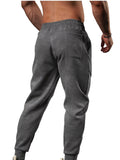 kkboxly  Drawstring Sweatpants Loose Fit Pants Men's Casual Joggers For Men Winter Fall Running Jogging