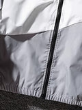 kkboxly  Men's Casual Hooded Windbreaker Jacket, Trendy Color Block Jackets By Activity