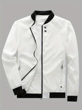 kkboxly Stay Stylish and Comfortable: Men's Casual Jackets With Zipper Pockets - Best Sellers!