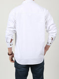 kkboxly  Men's Casual Button Up Long Sleeve Multi-pocket Cotton Cargo Shirt, Men's Clothes For Spring Summer Autumn, Tops For Men