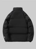kkboxly  Men's Casual Warm Fleece Lined Jacket, Chic Warm Thick Coat For Fall Winter