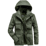 kkboxly  Men's Casual Sports Outdoor Windproof Waterproof Windbreaker Jacket, Detachable Hooded Jacket Outerwear