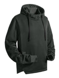 kkboxly  Creative Sentence Print Hoodie, Cool Hoodies For Men, Men's Casual Graphic Design Pullover Hooded Sweatshirt  Streetwear For Winter Fall, As Gifts