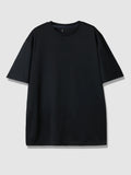 kkboxly  Plus Size Solid Basic Tees For Male, Oversized Causal T-shirts For Summer Fitness Leisurewear, Men Clothings