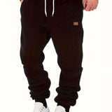 kkboxly  Men's Classic Design Joggers For Fall Winter Cycling Fitness