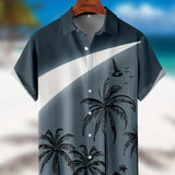 kkboxly  New Man's Hawaiian Vintage Button Down Short Sleeve Shirts Best Sellers