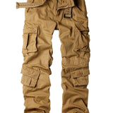kkboxly Men's Camo Multi-pocket Cargo Pants