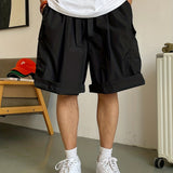 kkboxly  Men's Cargo Shorts, Summer Thin Multi-pocket Wear Casual Pants