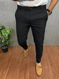 kkboxly kkboxly  Men's Elegant Slacks, Semi-formal Dress Pants For Business Banquet