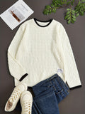 kkboxly  Men's Thermal Casual Knitted Pullover Sweater