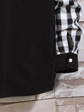 kkboxly  Men's Loose Long-sleeved Casual Shirt Jacket For Autumn And Winter