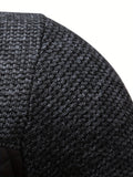kkboxly  Men's Warm Sweater Casual Jacket, Stand Collar Jacket Coat For Fall Winter