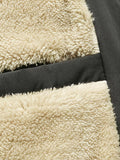 kkboxly Men's Fleece Winter Jacket With Zipped Pockets - Best Seller!