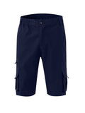 kkboxly  Men's Casual Black Cargo Shorts