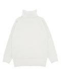 Solid Turtle Neck Pullover Sweater, Casual Long Sleeve Thermal Sweater For Fall & Winter, Women's Clothing
